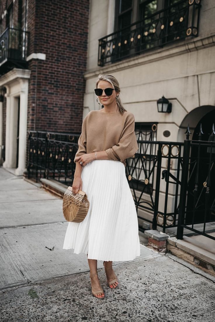 Your Ultimate Guide to Styling a Cream Pleated Midi Dress